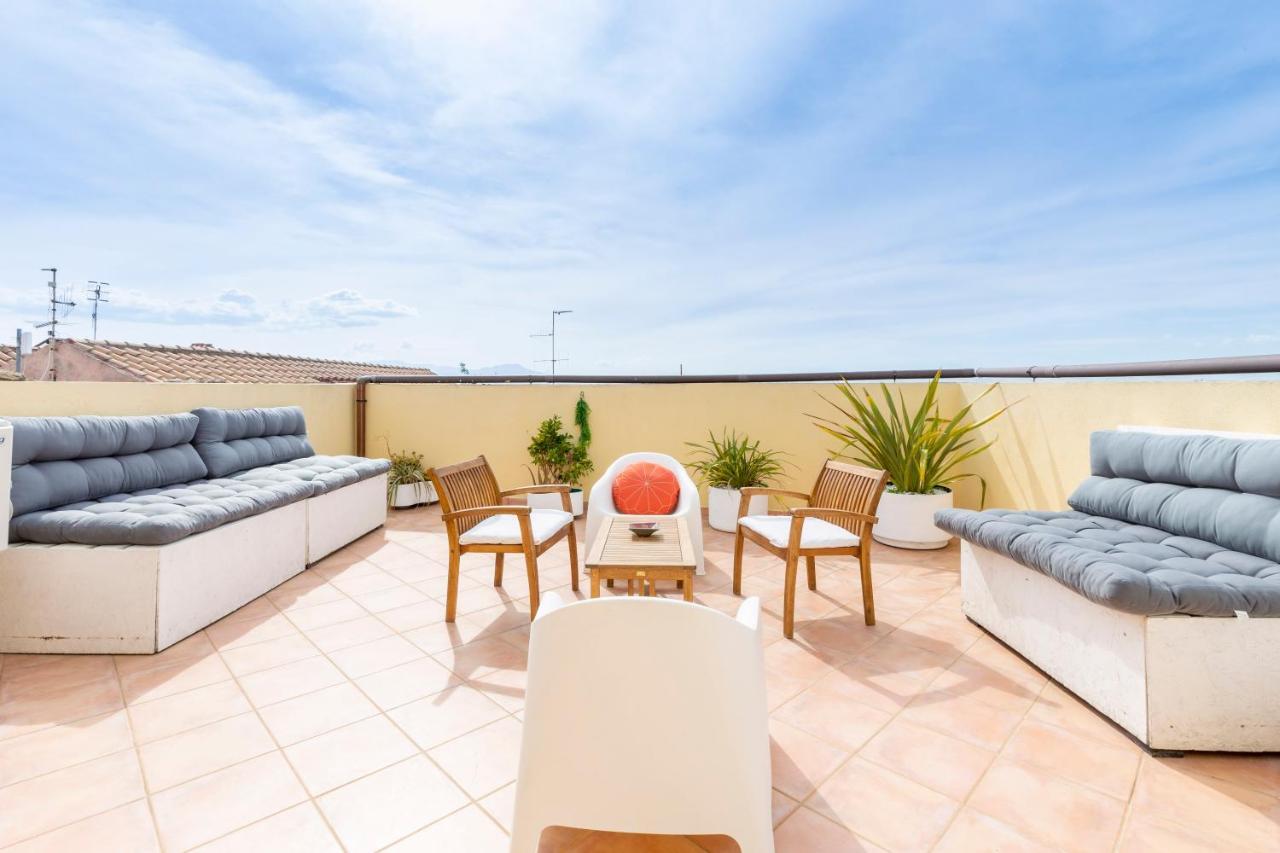 דירות קליארי Castello Attic Sunset Terrace מראה חיצוני תמונה