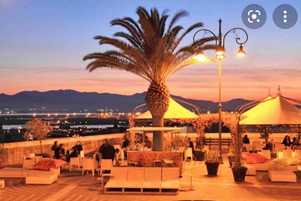דירות קליארי Castello Attic Sunset Terrace מראה חיצוני תמונה